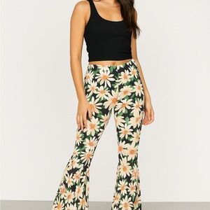 Angie Floral Flare Pants